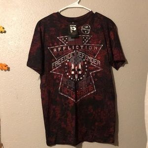 Men’s affliction shirt
